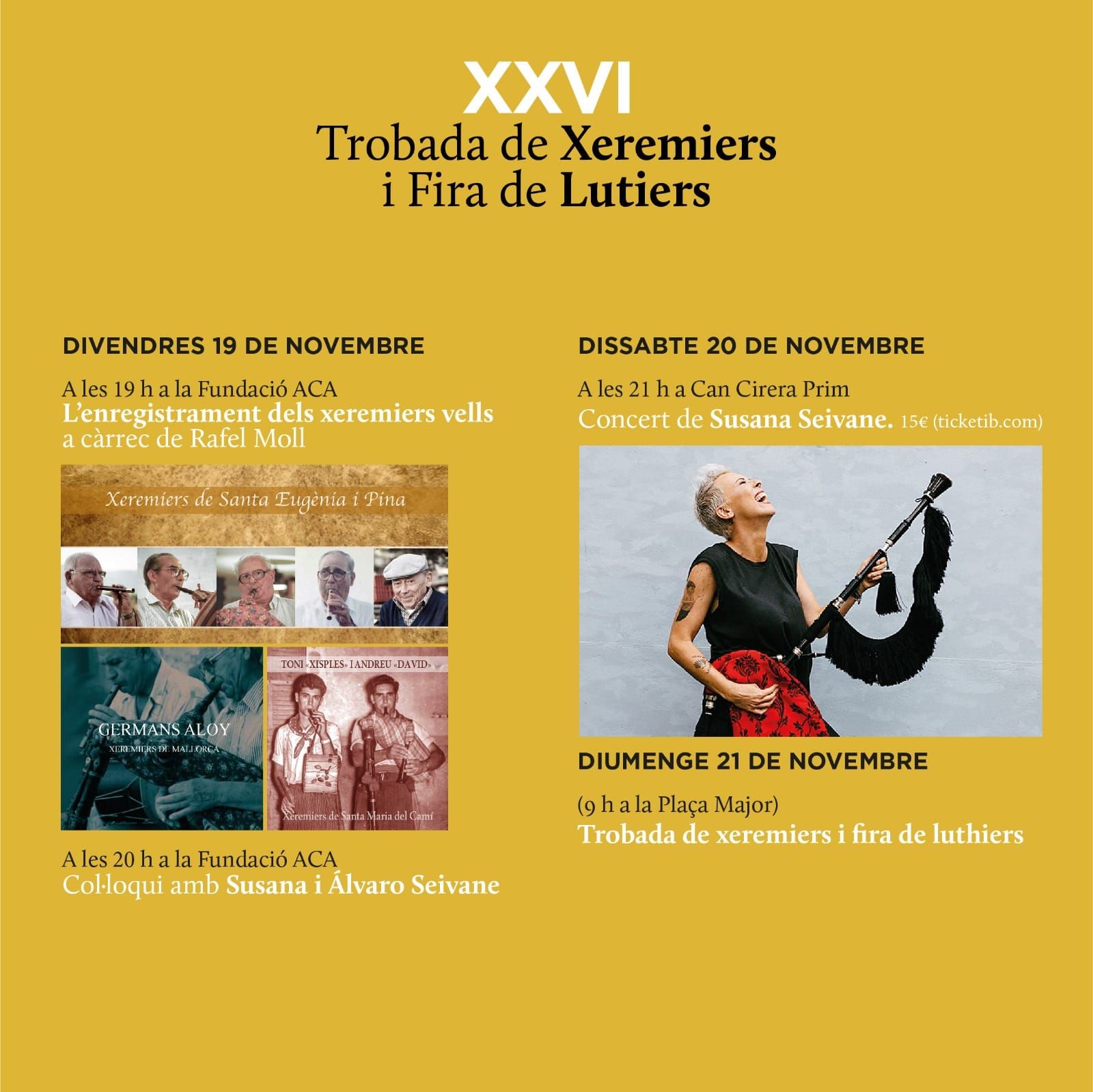 fira de luthiers xerrada i presentacio