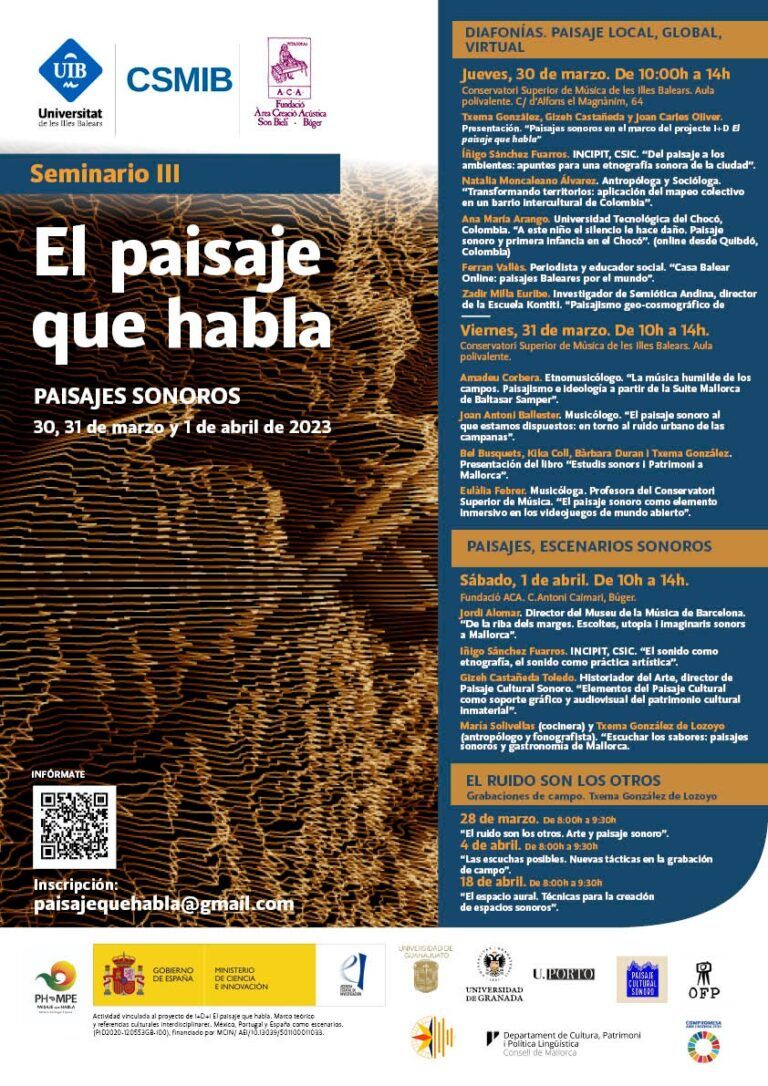 El paisaje habla