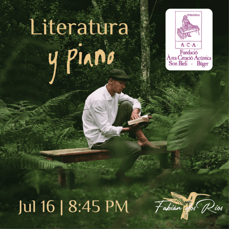 Literatura y piano Fabian DosRios
