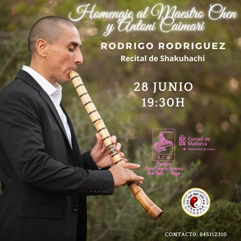 Rodrigo Rodríguez. shakuhachi, flauta tradicional japonesa